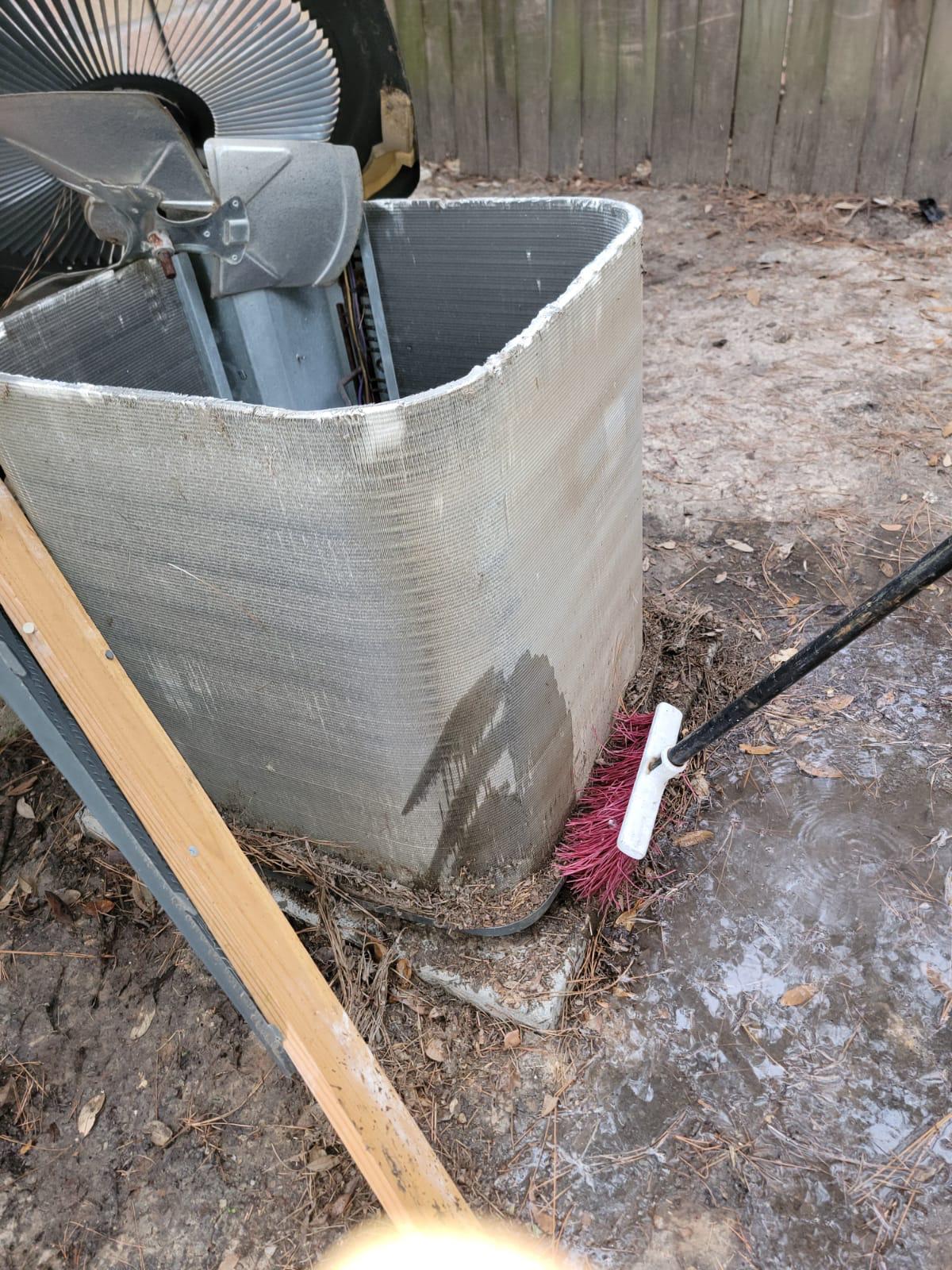 Outside Units Installation — Houston TX