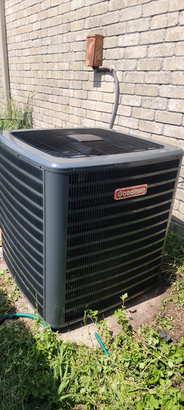 Outside Units Installation — Houston TX